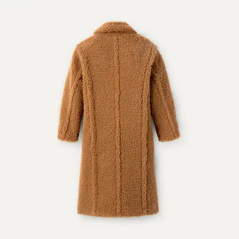 Abrigos largos en tejido peluche UGG Gertrude Long Teddy coat - Image 7