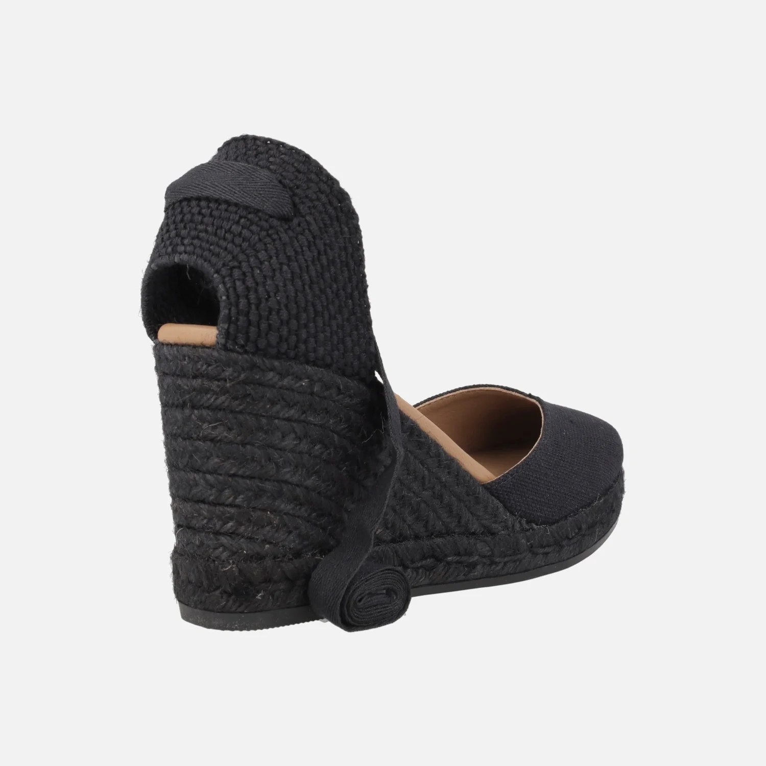 Alpargatas de lino campesinas con cintas para mujer - Image 4