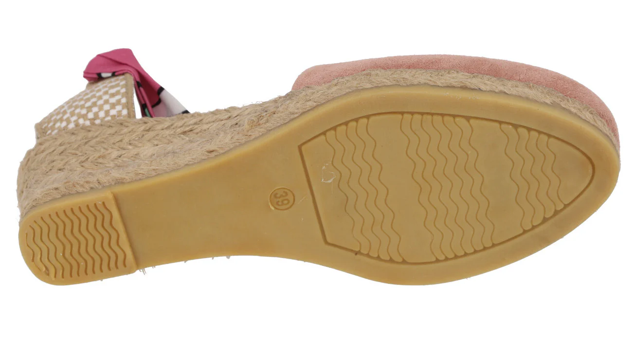 Alpargatas de serraje con cintas estampadas - Image 10