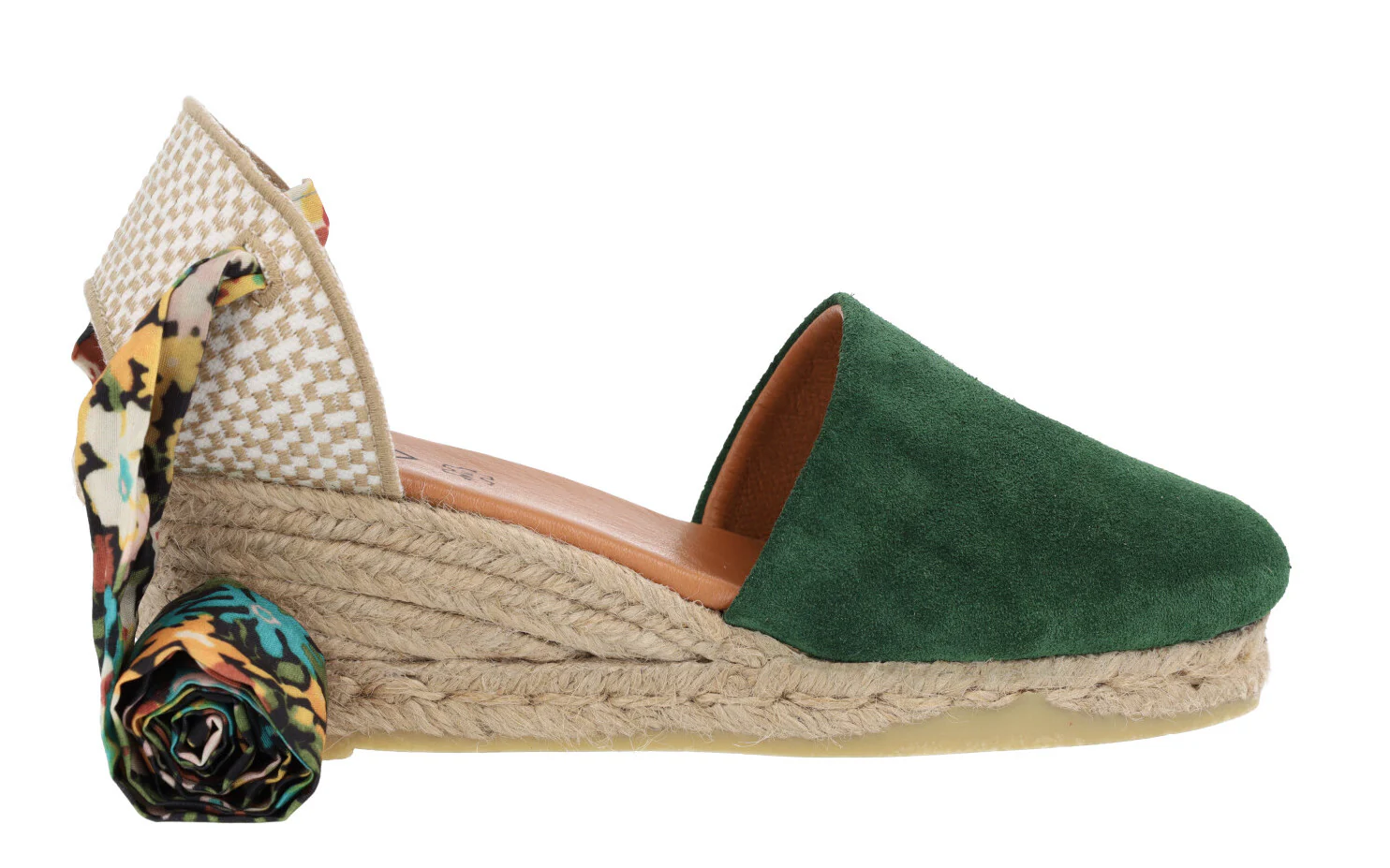 Alpargatas de serraje con cintas estampadas - Image 11