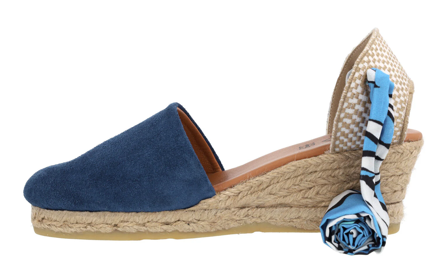 Alpargatas de serraje con cintas estampadas - Image 18