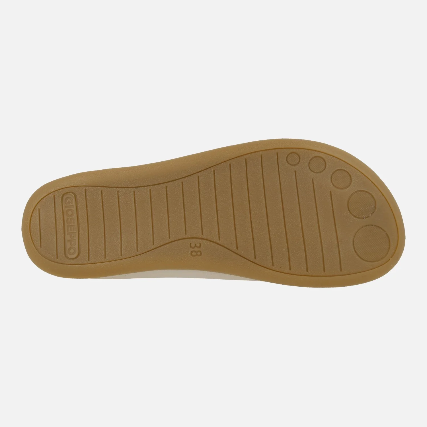 Bailarinas BAREFOOT Malakisi en piel beige con elástico al empeine - Image 6