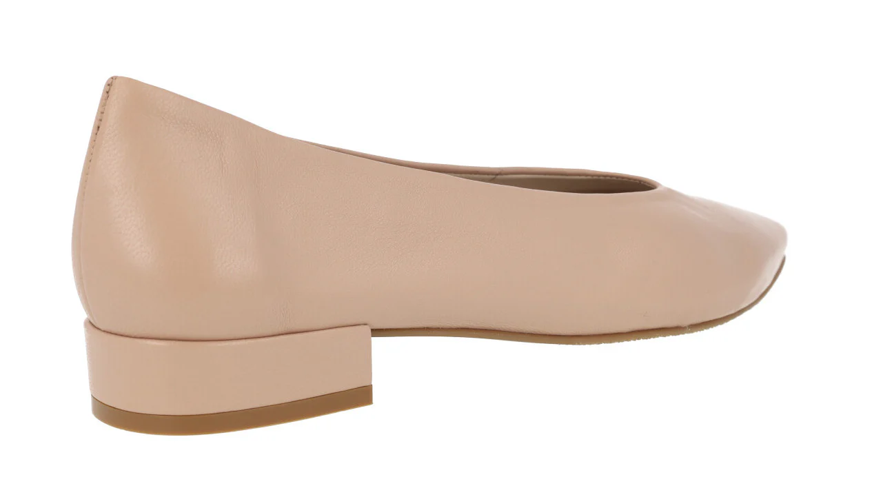Bailarinas de piel Bluma con tacones forrados de 2 cms - Image 14