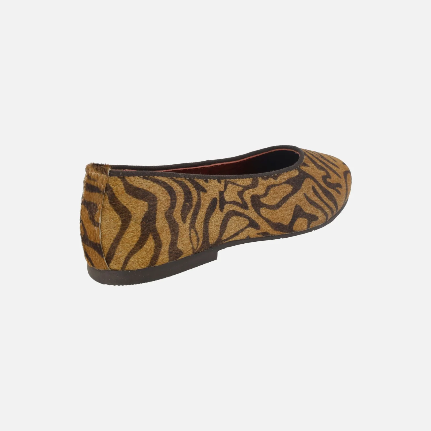 Bailarinas planas Chokio en pelo animal print - Image 4
