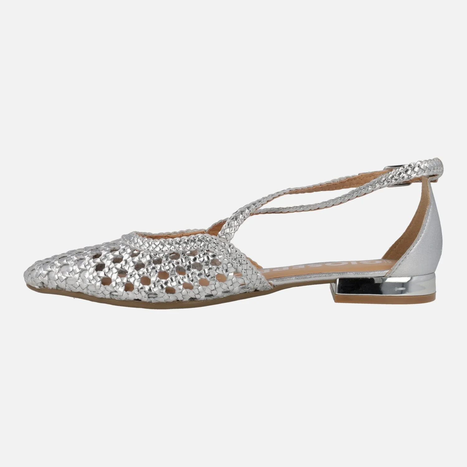 Bailarinas trenzadas de piel para mujer Leskovic - Image 3