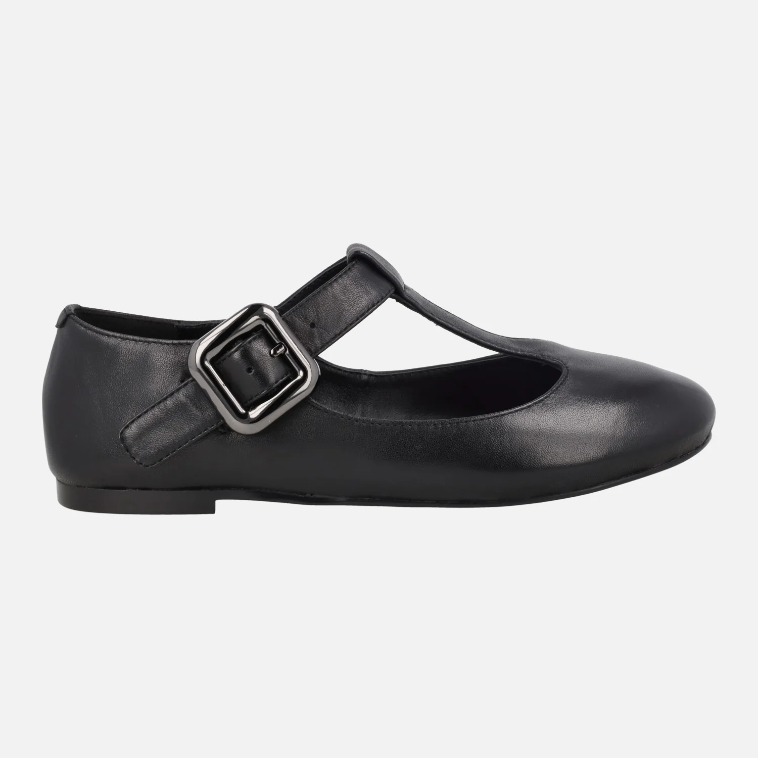 Bailarinas Zintia estilo mary jane en piel negra
