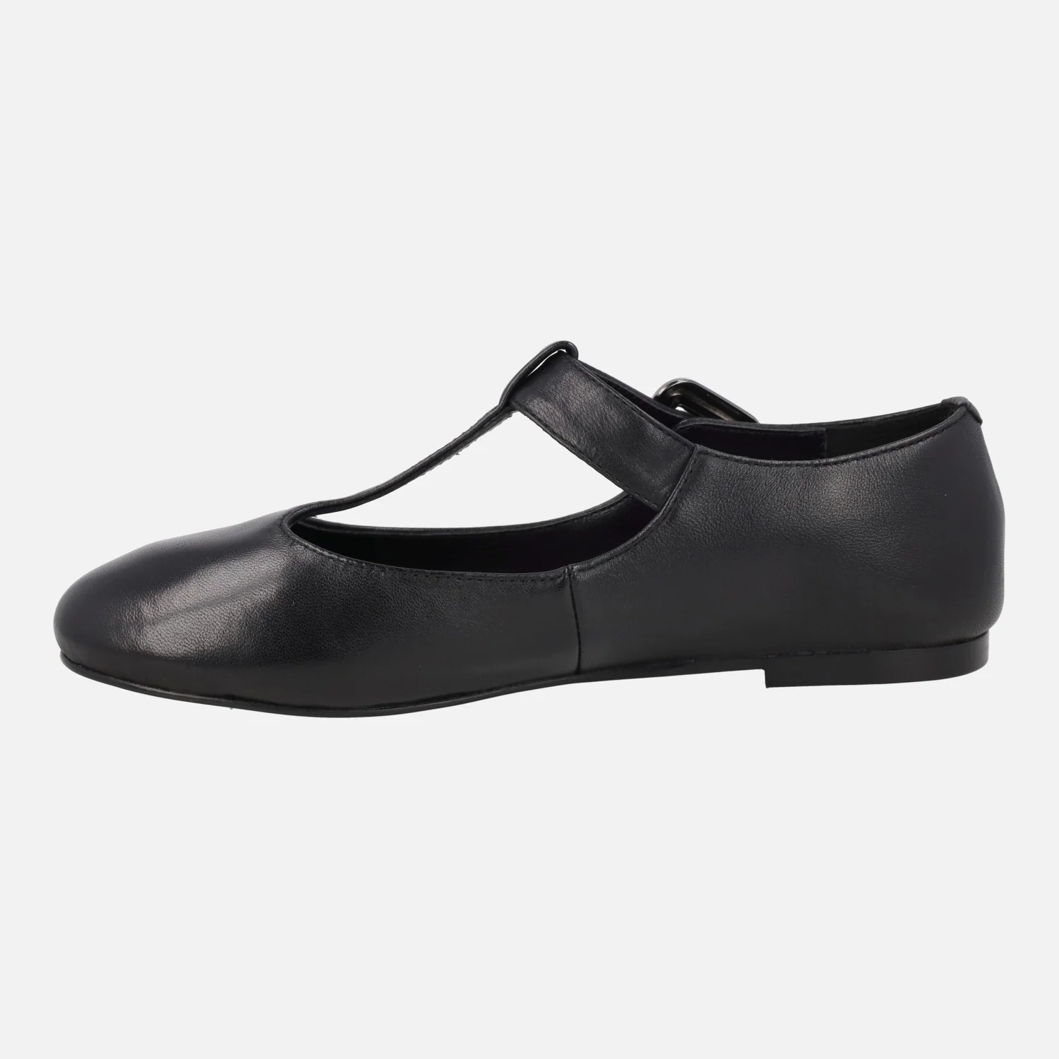 Bailarinas Zintia estilo mary jane en piel negra - Image 3