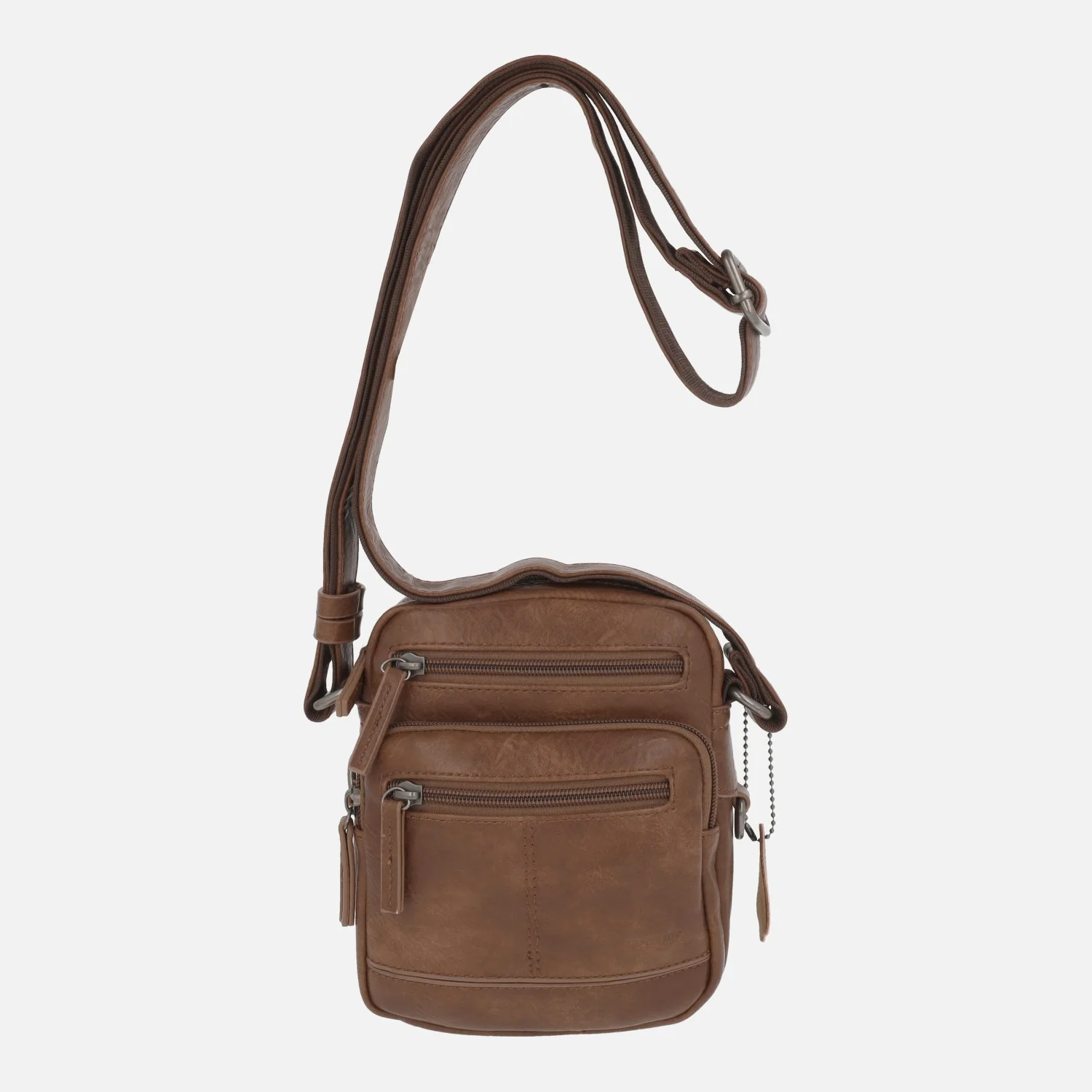 Bandolera pequeña para hombre con múltiples bolsillos - Image 4