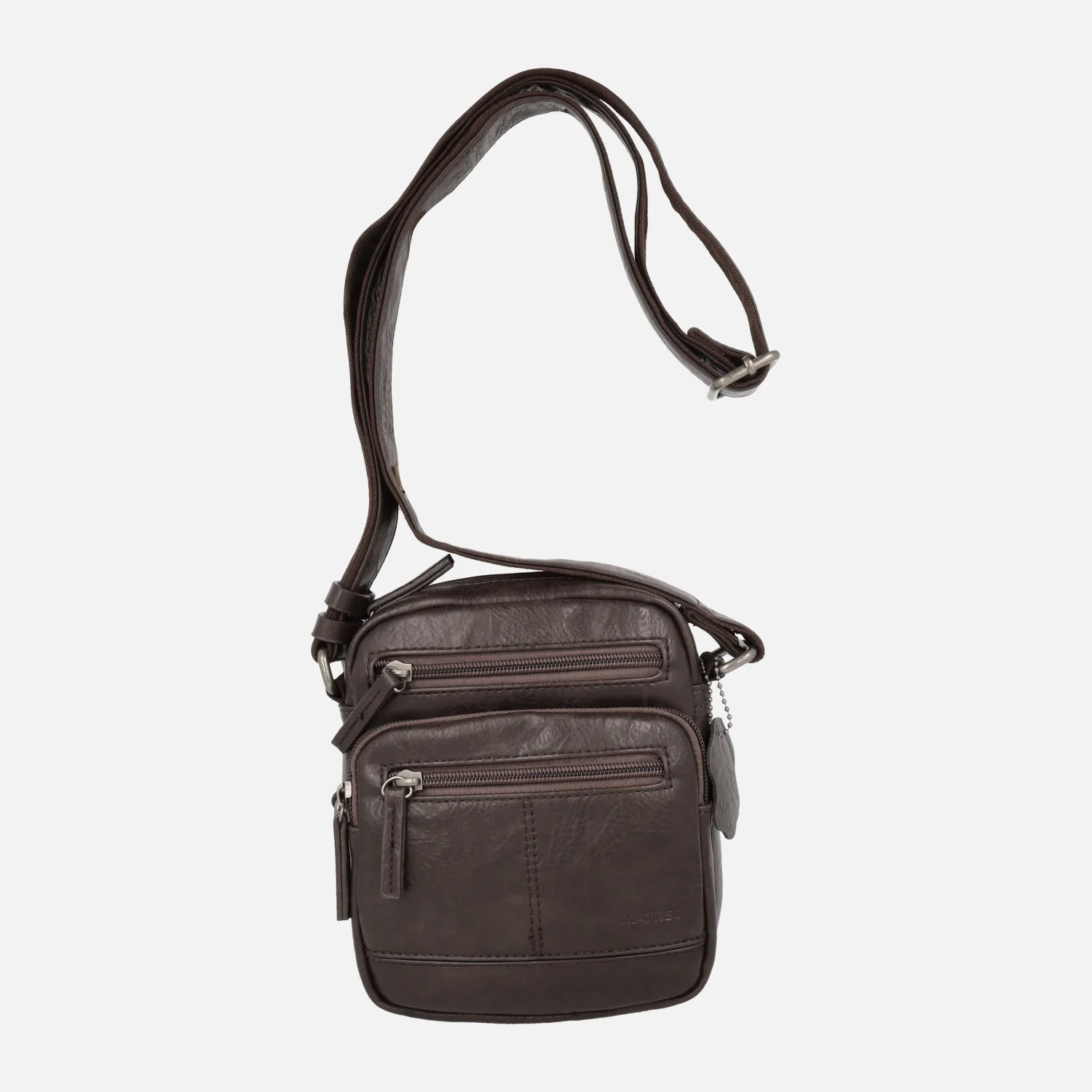 Bandolera pequeña para hombre con múltiples bolsillos - Image 7