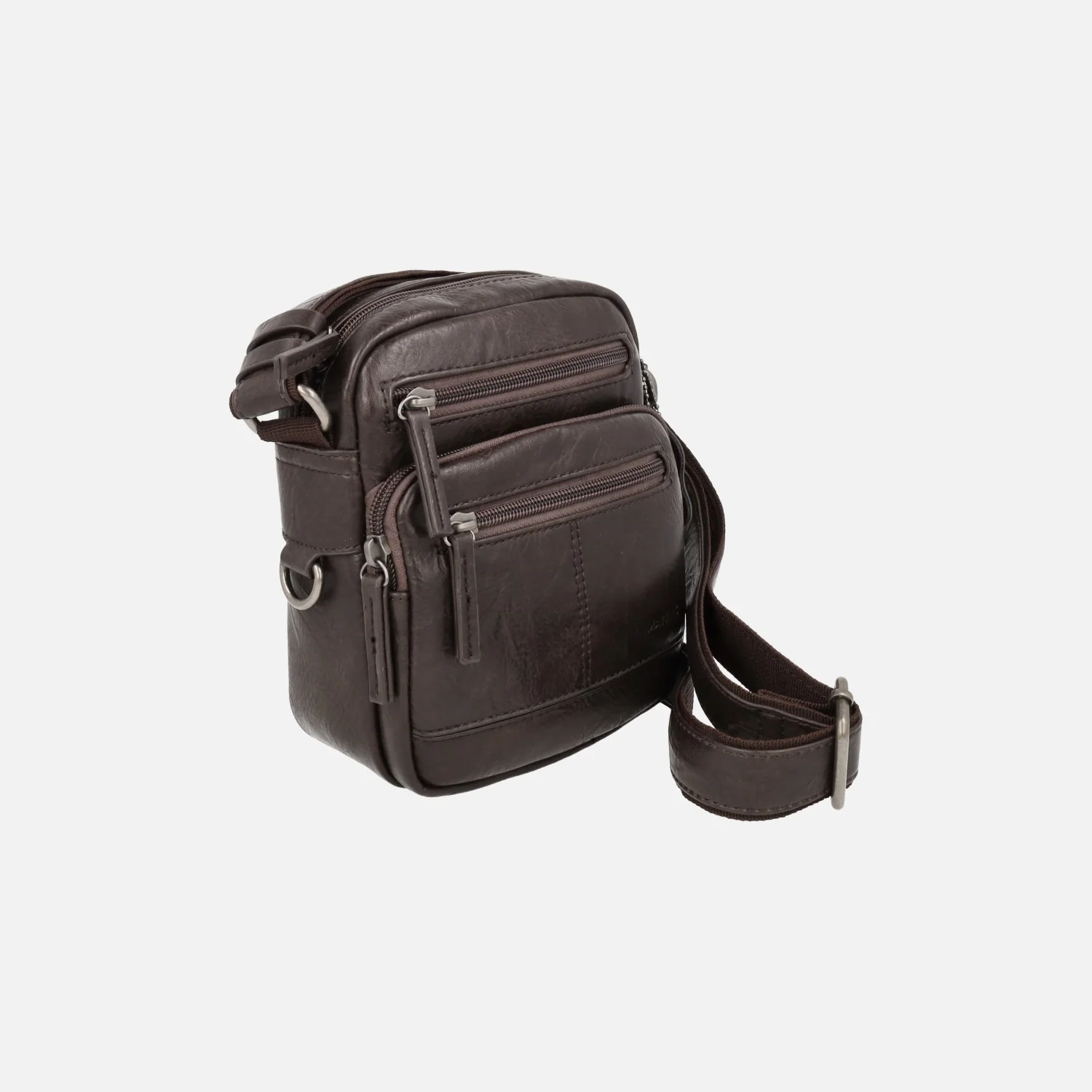 Bandolera pequeña para hombre con múltiples bolsillos - Image 8