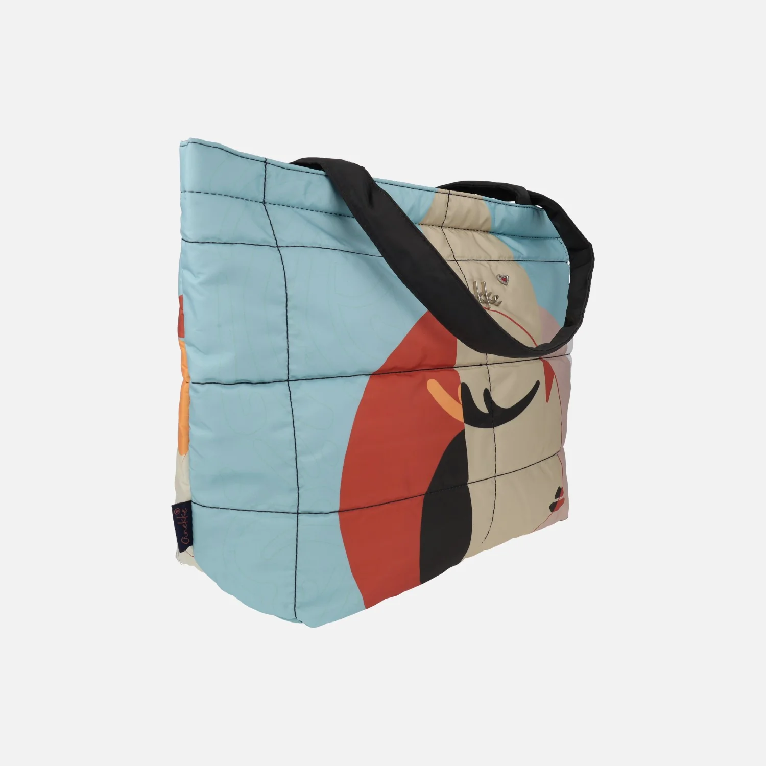 Bolsas de viaje en tejido con estampado de colores - Image 3
