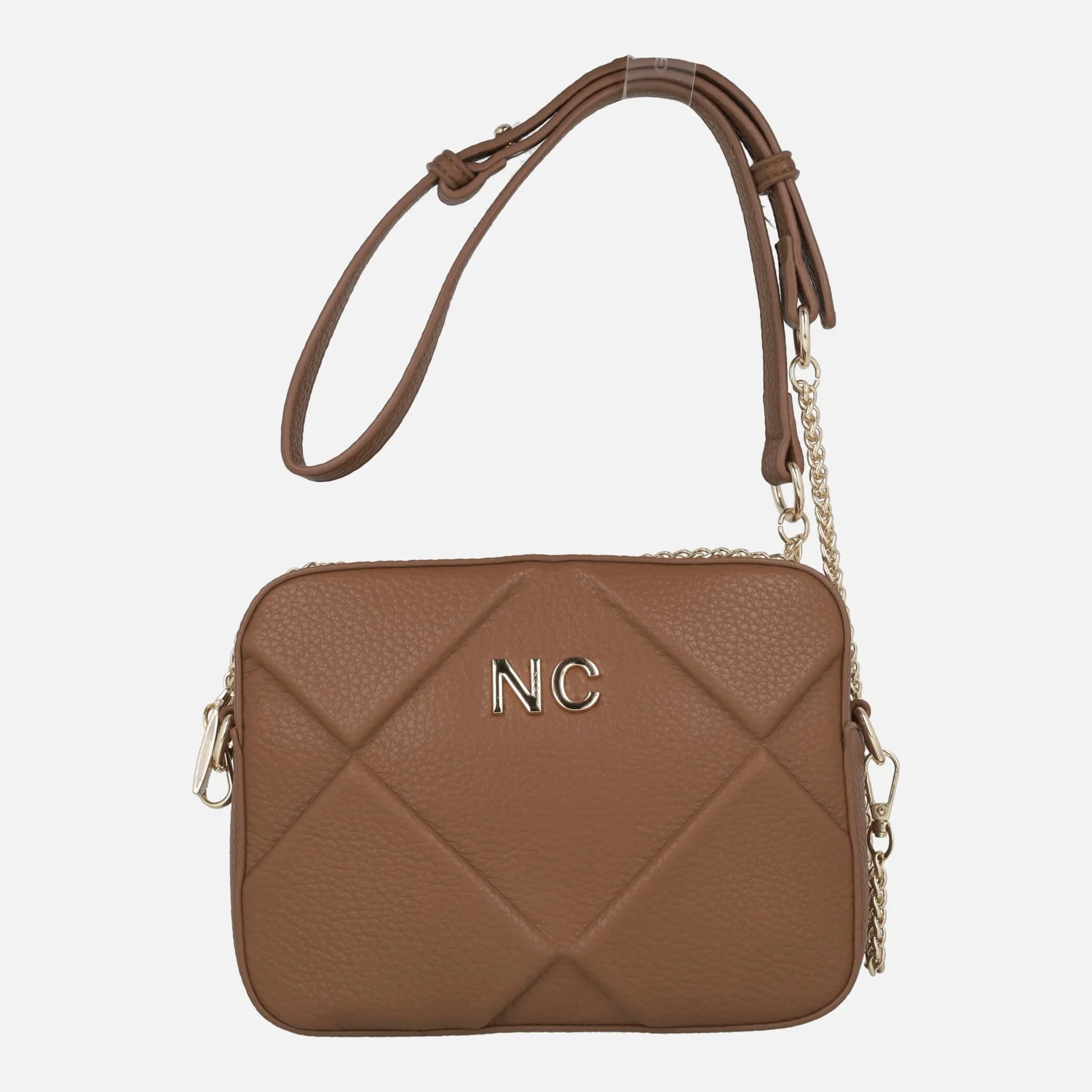 Bolsos bandolera acolchados con diseño de rombos