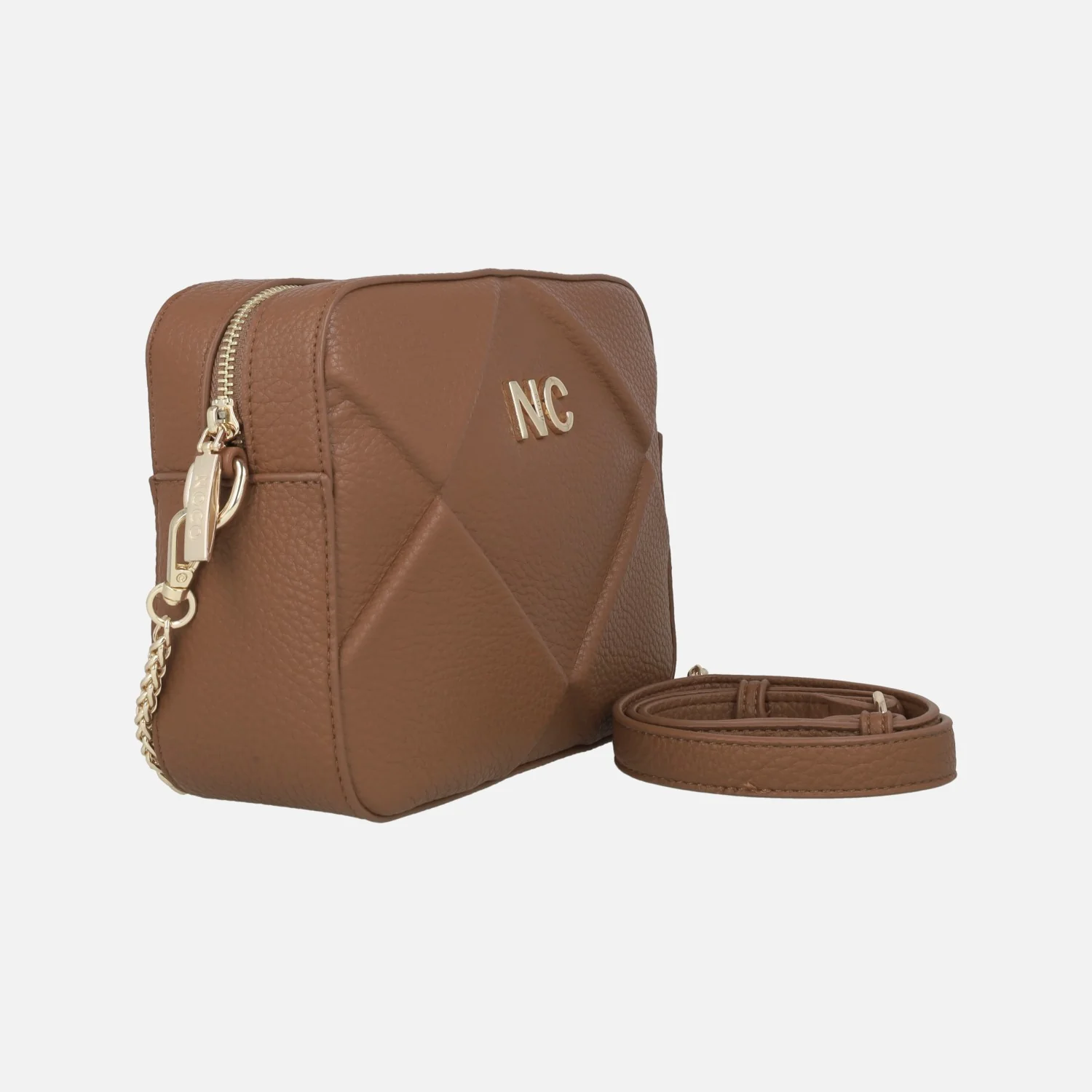 Bolsos bandolera acolchados con diseño de rombos - Image 3