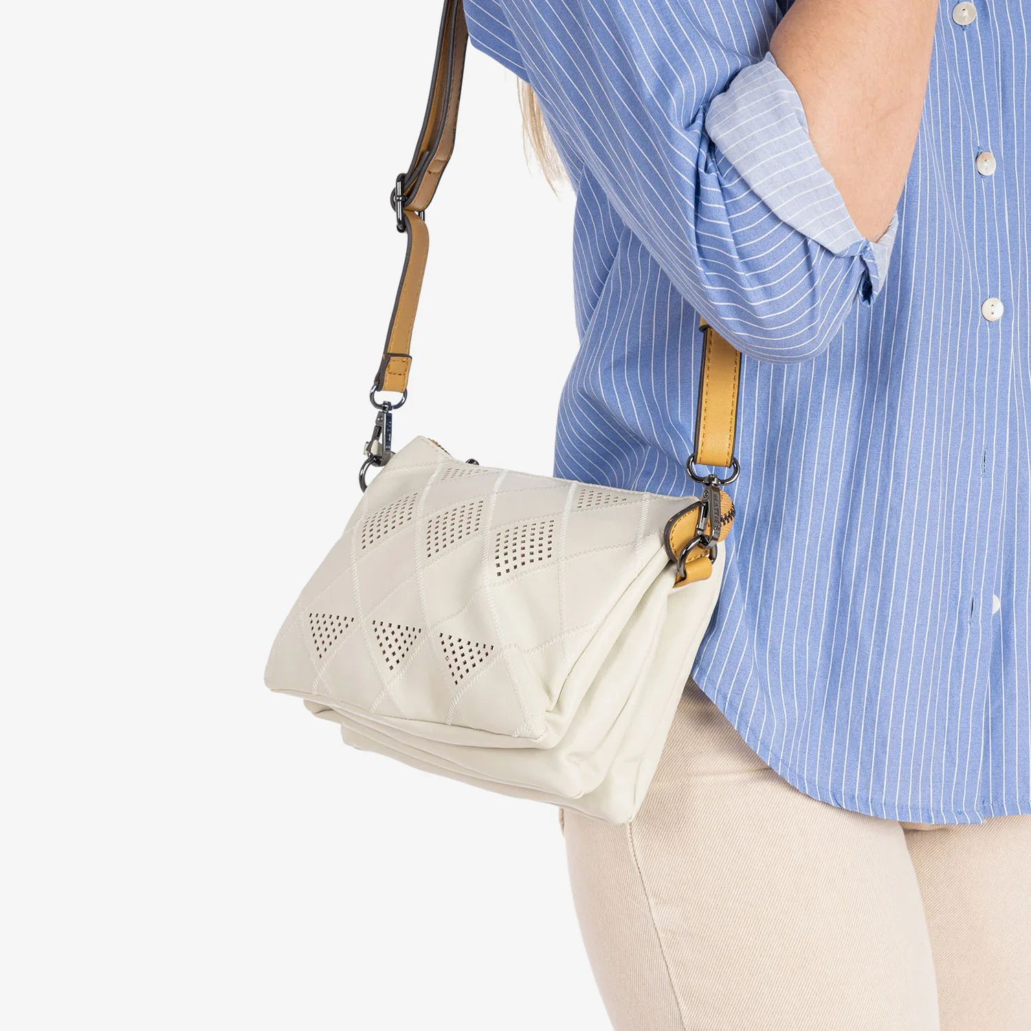 Bolsos bandolera beige Alhama - Image 2