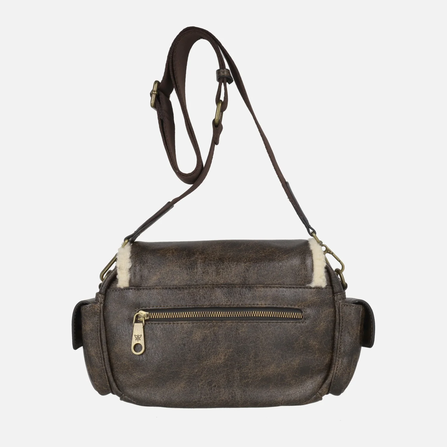 Bolsos bandolera con detalles en borreguillo Pepe Moll - Image 6
