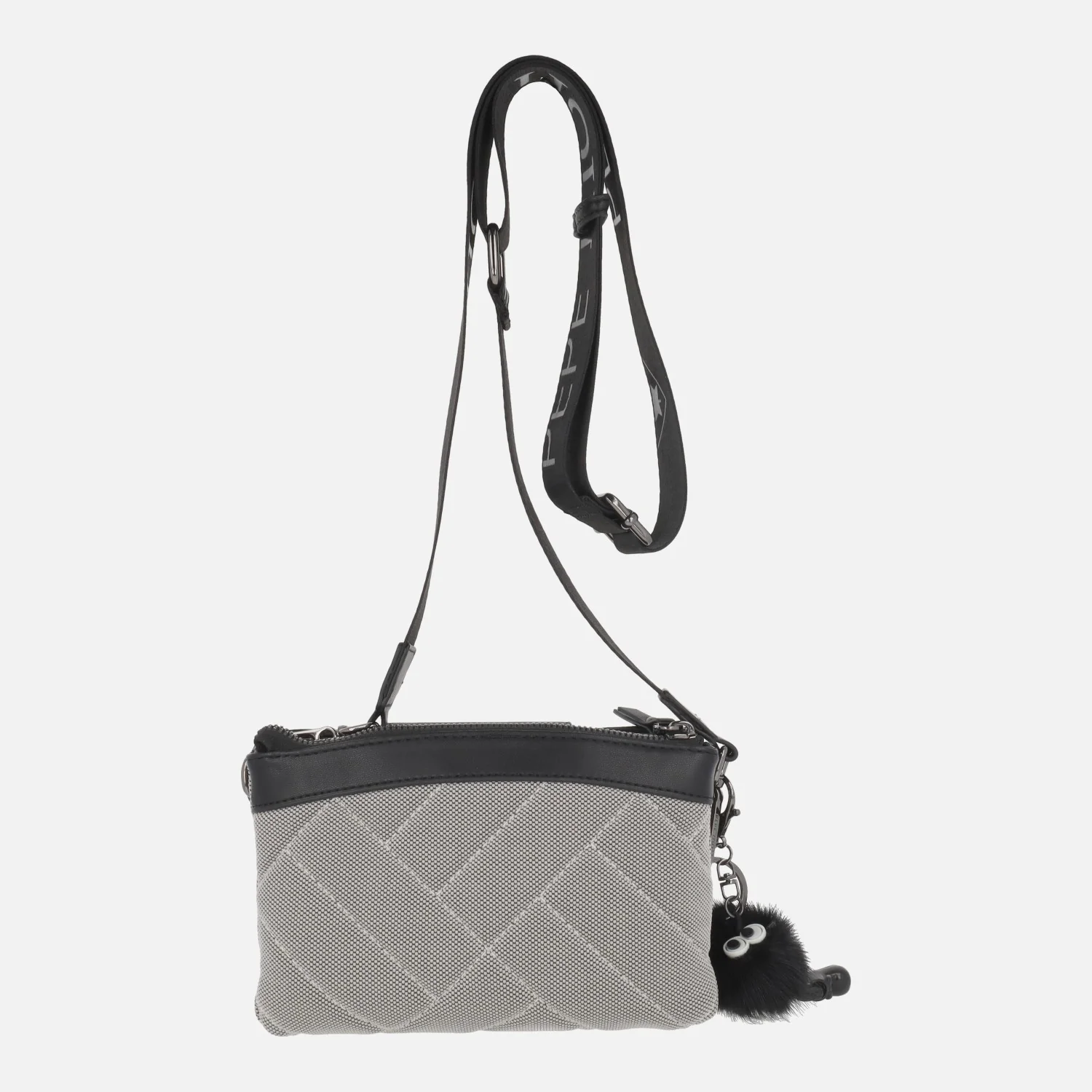 Bolsos bandolera con diseño acolchado y adorno de pompón - Image 3