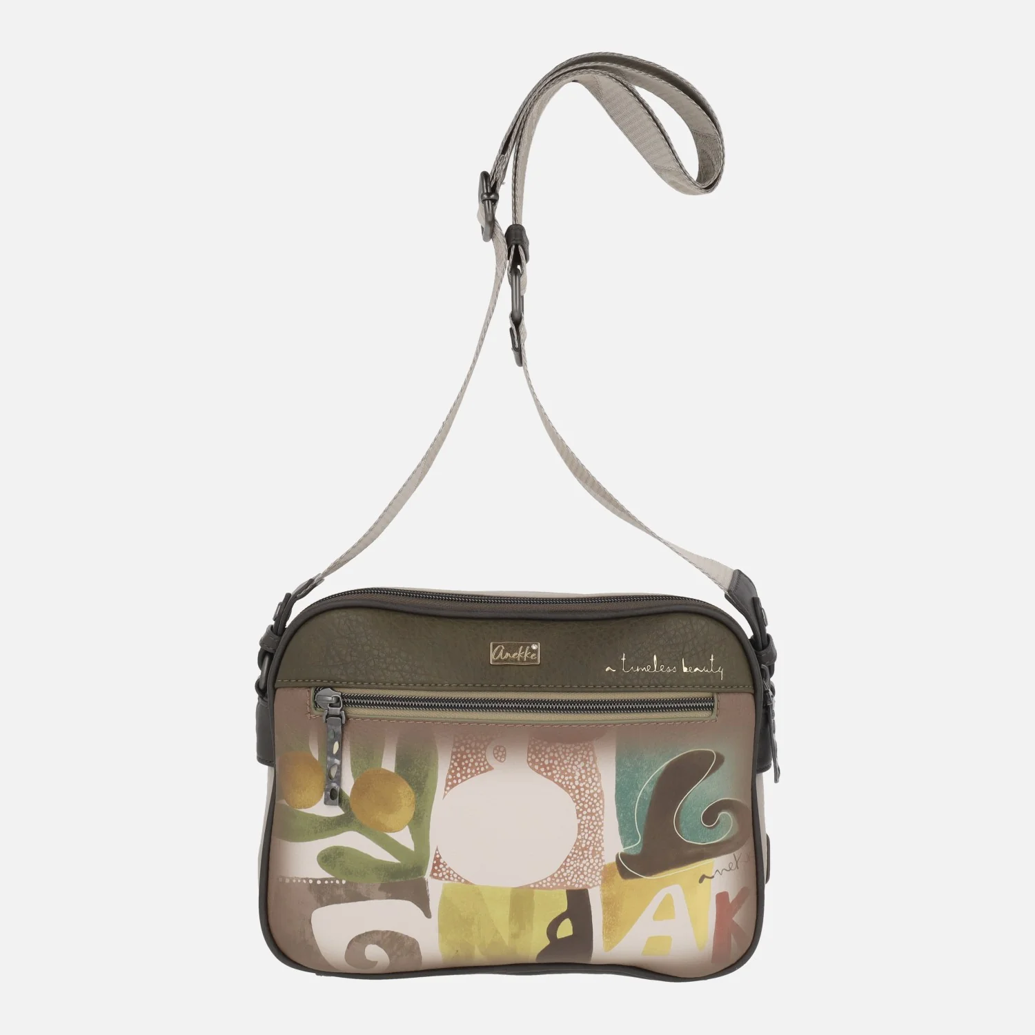 Bolsos bandolera con doble compartimento y bolsillo delantero Muse - Image 4