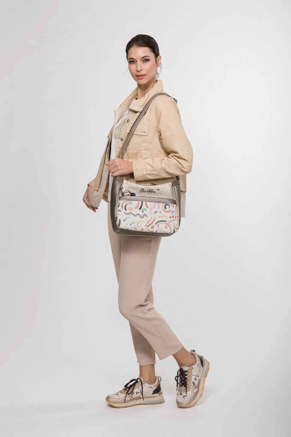 Bolsos bandolera con estampado de colores Olympia - Image 2