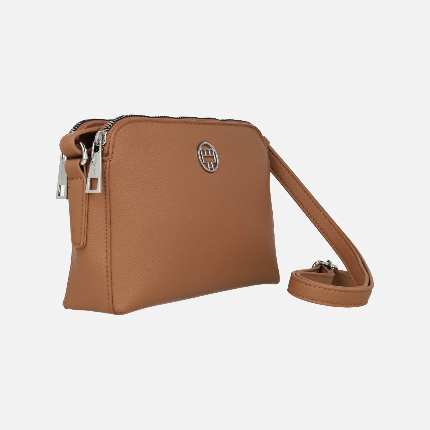 Bolsos bandolera de estilo clásico Torrens con logo metálico - Image 3