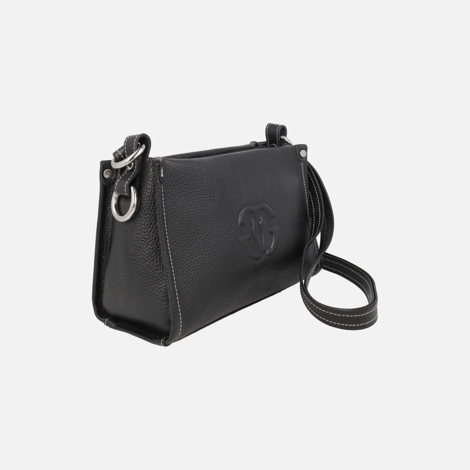 Bolsos bandolera de piel con logo - Image 5