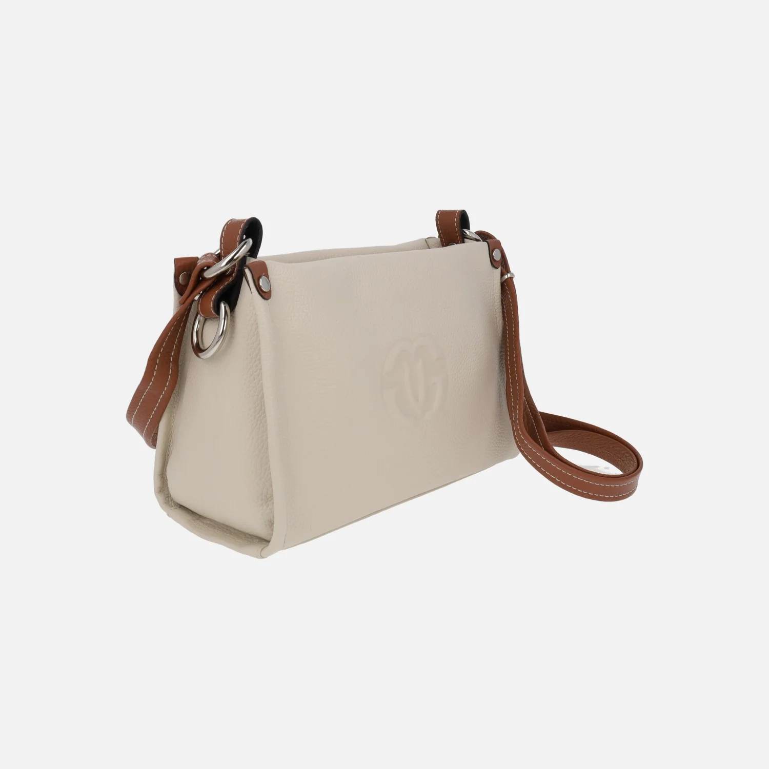 Bolsos bandolera de piel con logo - Image 8