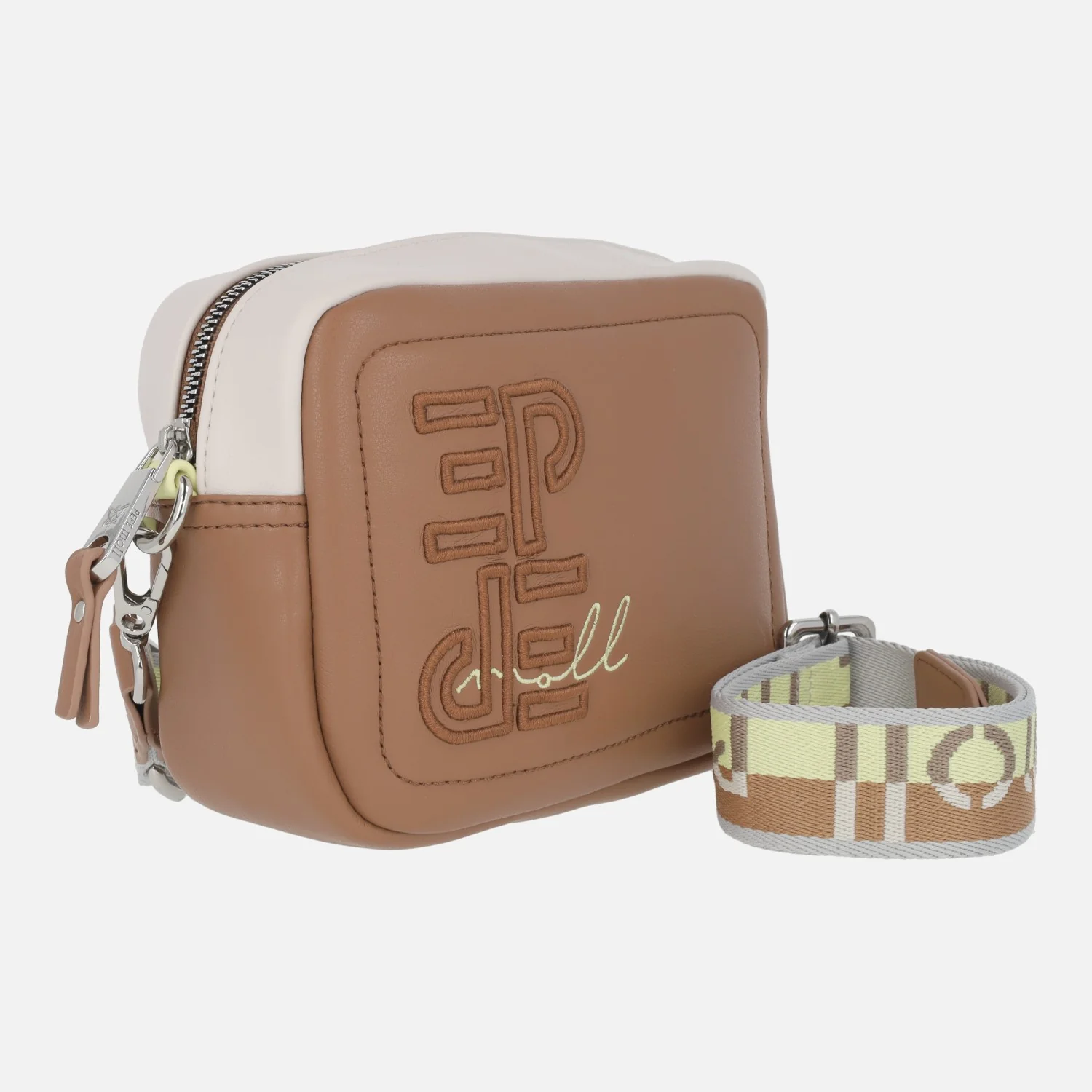Bolsos bandolera en combinado camel y beige Pepe Moll - Image 2