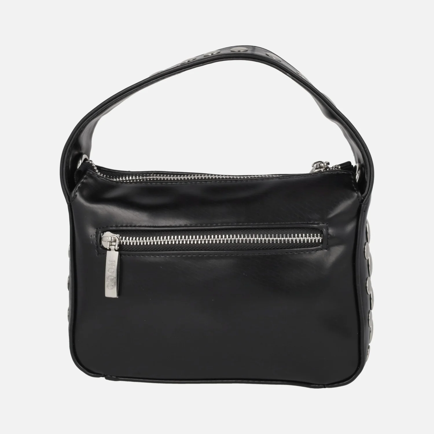 Bolsos bandolera en negro con tachas plateadas - Image 4