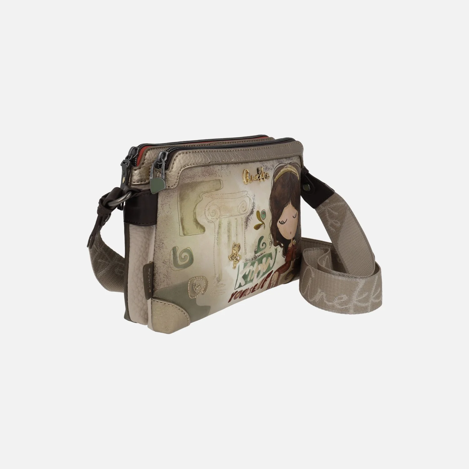 Bolsos bandolera Muse con doble compartimento - Image 3