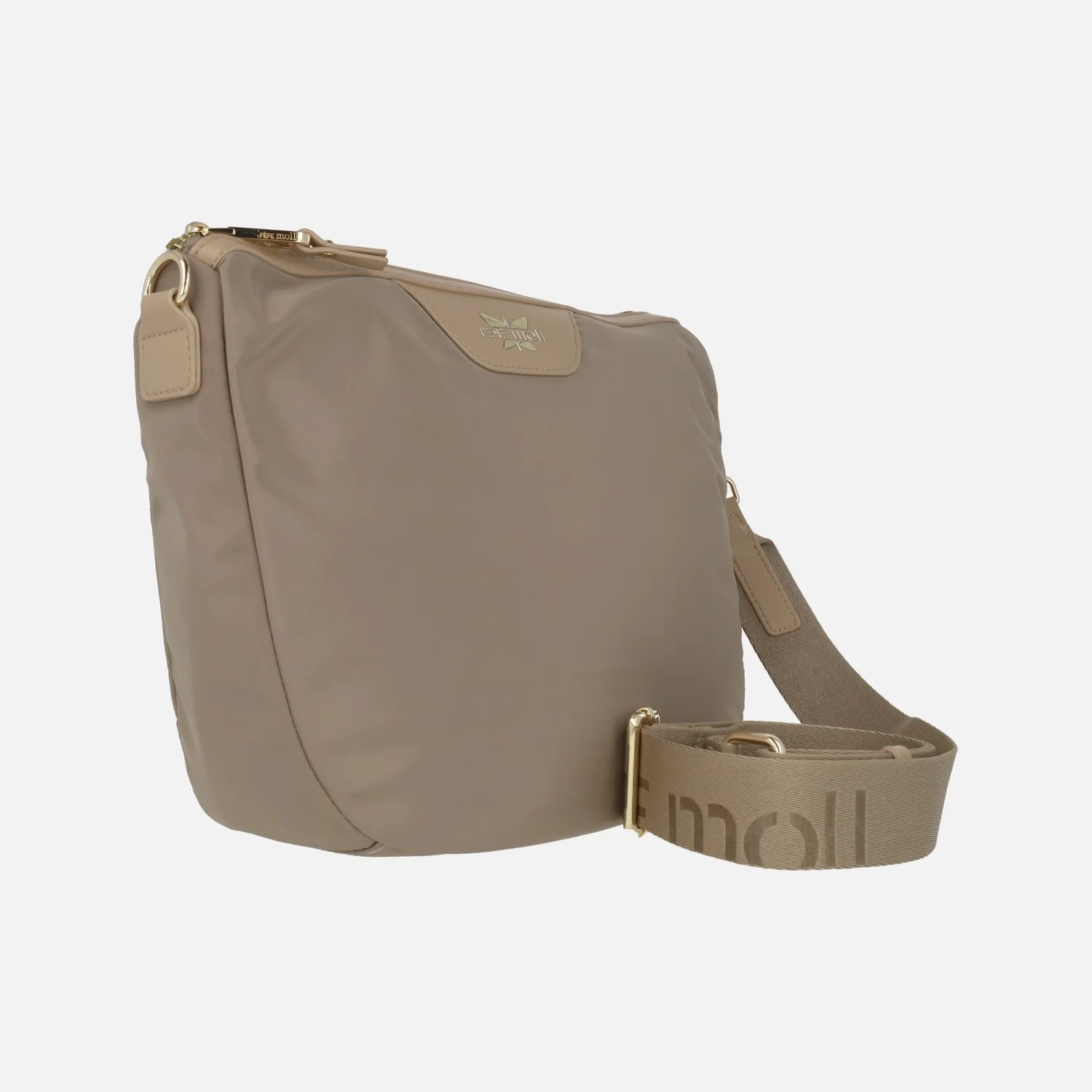 Bolsos bandolera Pepe moll en tejido taupe - Image 2
