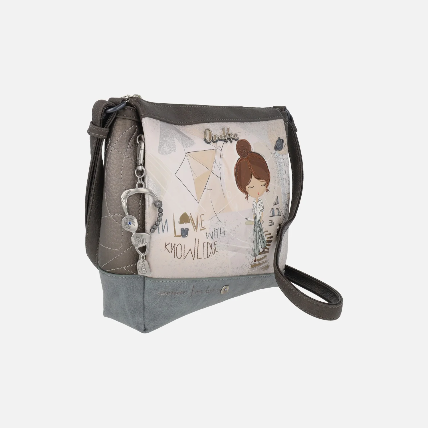 Bolsos bandolera Sophia con triple compartimento - Image 2