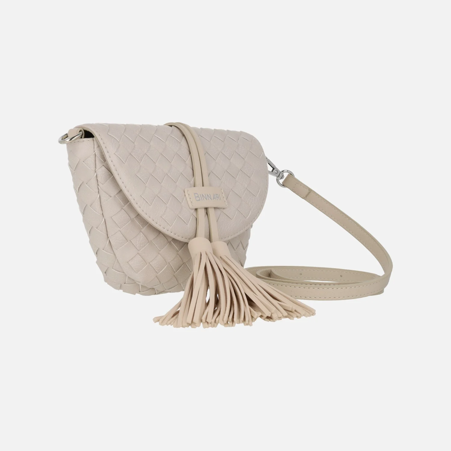 Bolsos bandolera Turia trenzados con adorno de borlas - Image 2