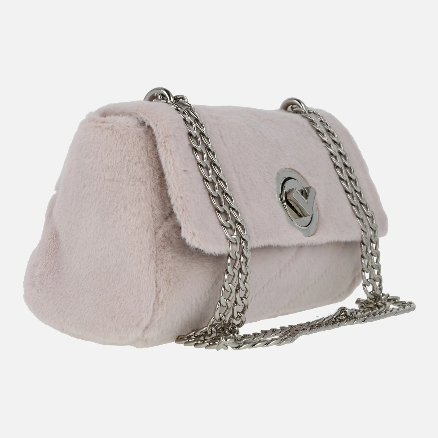 Bolsos con cadena metálica para mujer con aspecto pelo - Image 5