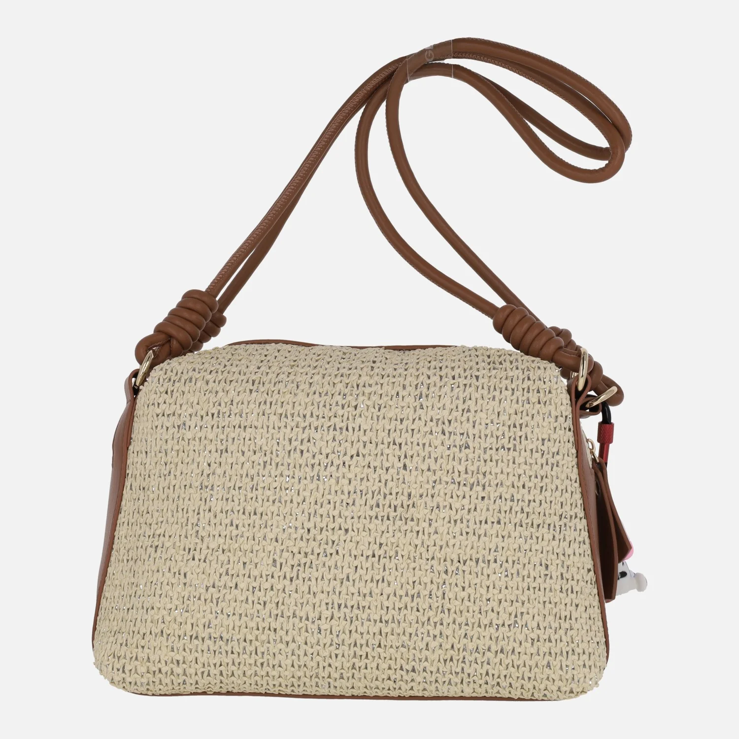 Bolsos de dos asas para hombro en acabado rafia Habana - Image 6