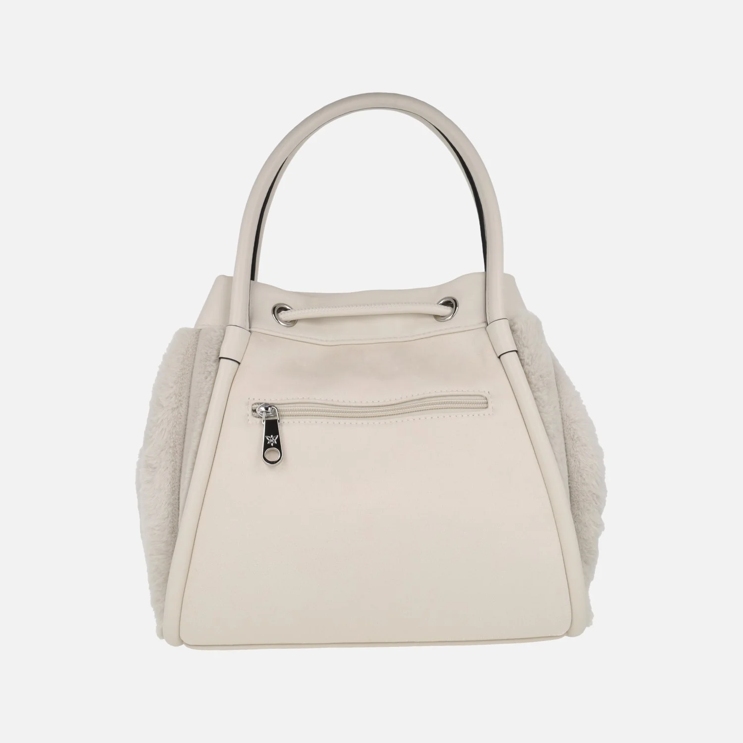 Bolsos de hombro con laterales en pelo suave y asa bandolera - Image 2