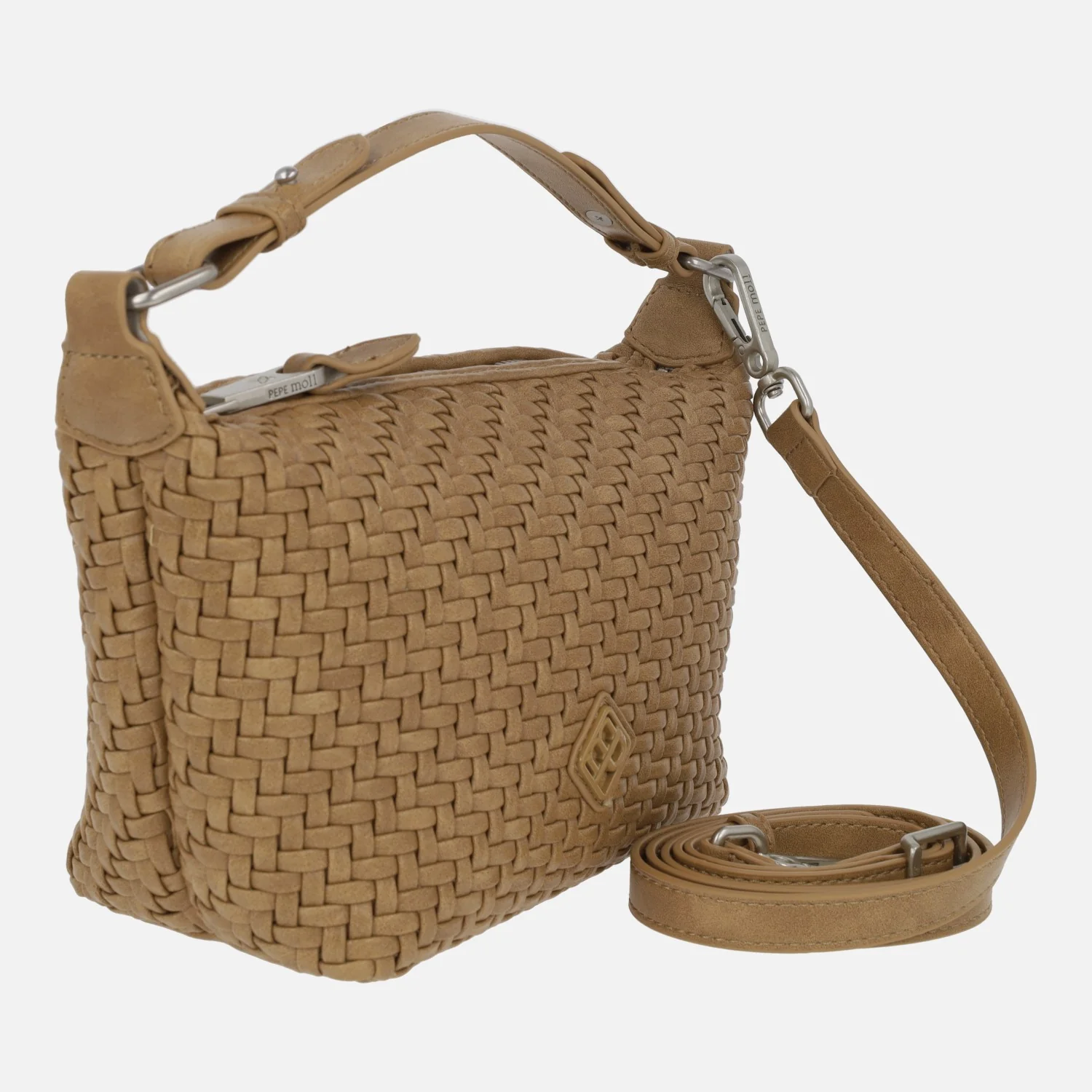 Bolsos de mano efecto trenzado con bandolera ajustable - Image 2