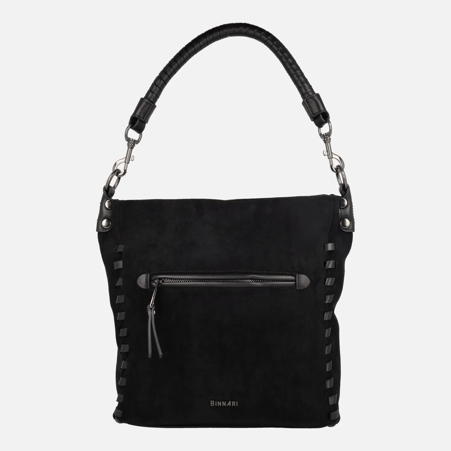 Bolsos Flavia en tejido efecto ante con detalle de pespuntes - Image 4
