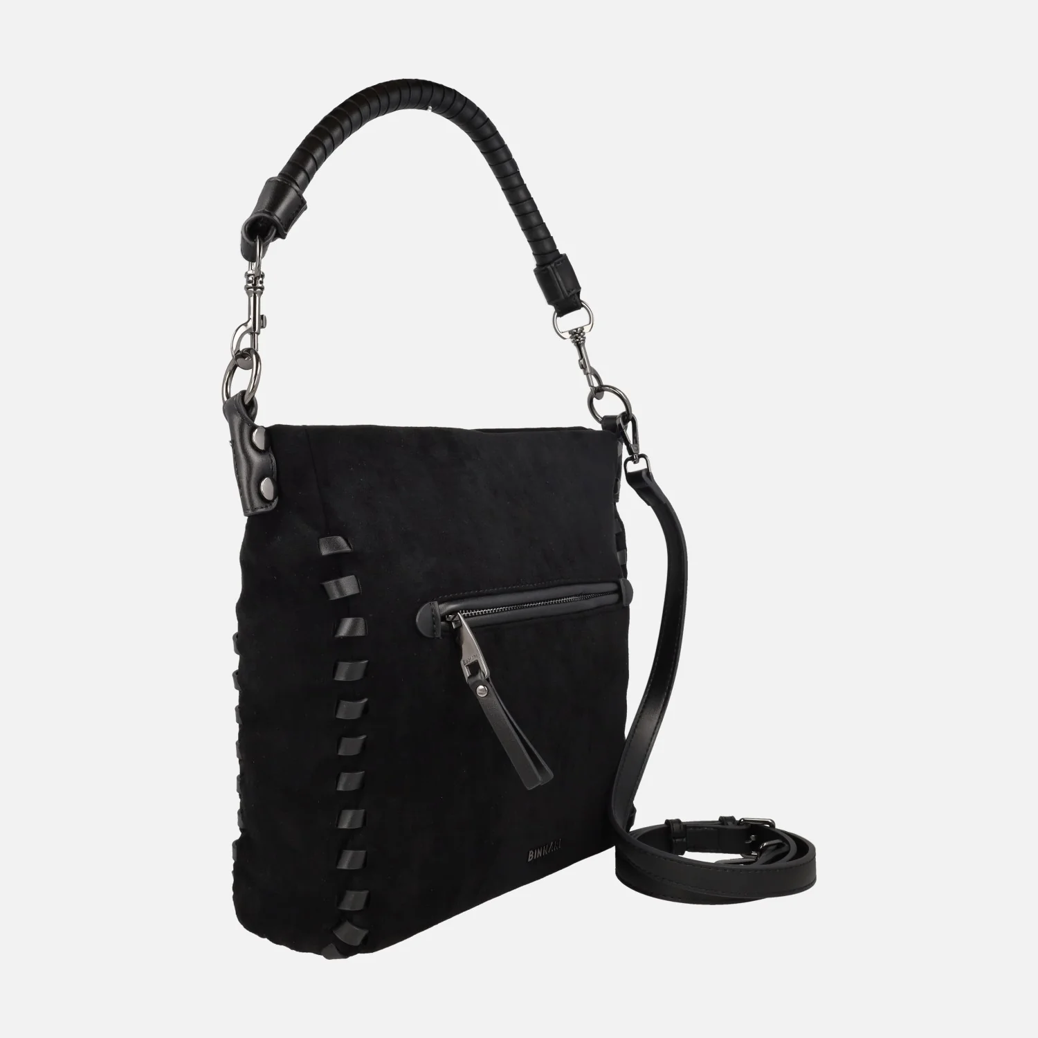 Bolsos Flavia en tejido efecto ante con detalle de pespuntes - Image 5