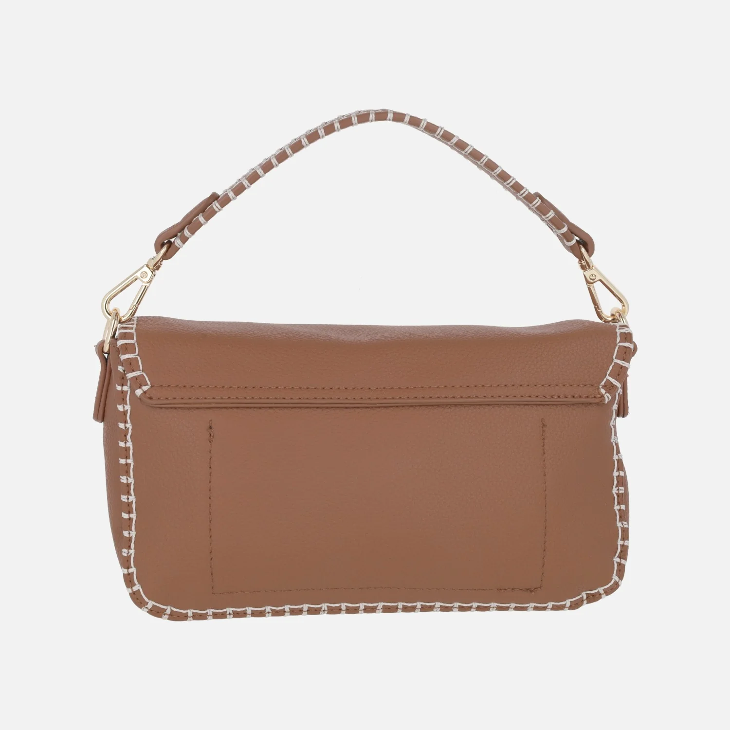 Bolsos multi posición con tapa y pespuntes - Image 3