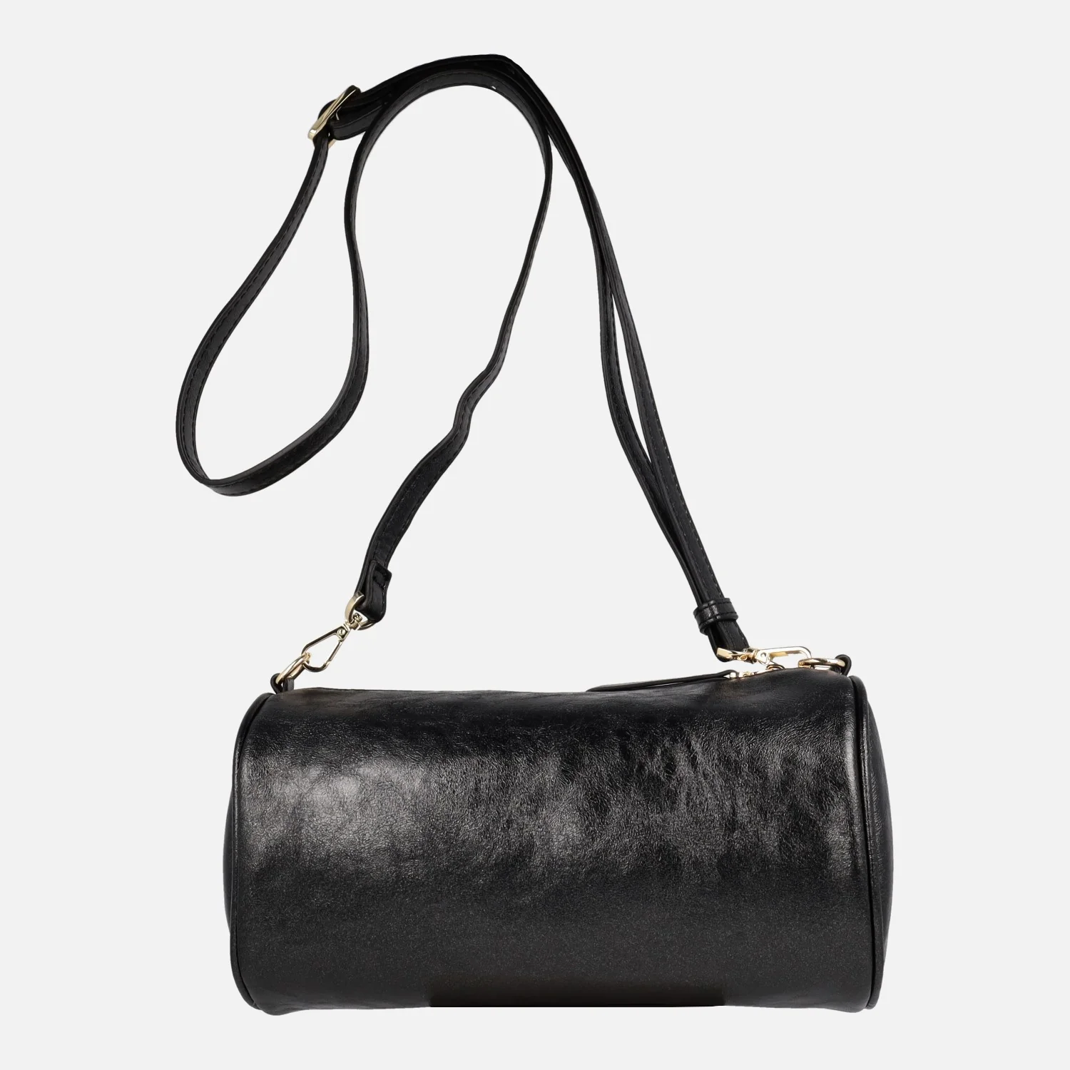 Bolsos negros cilíndricos línea Gold - Image 3