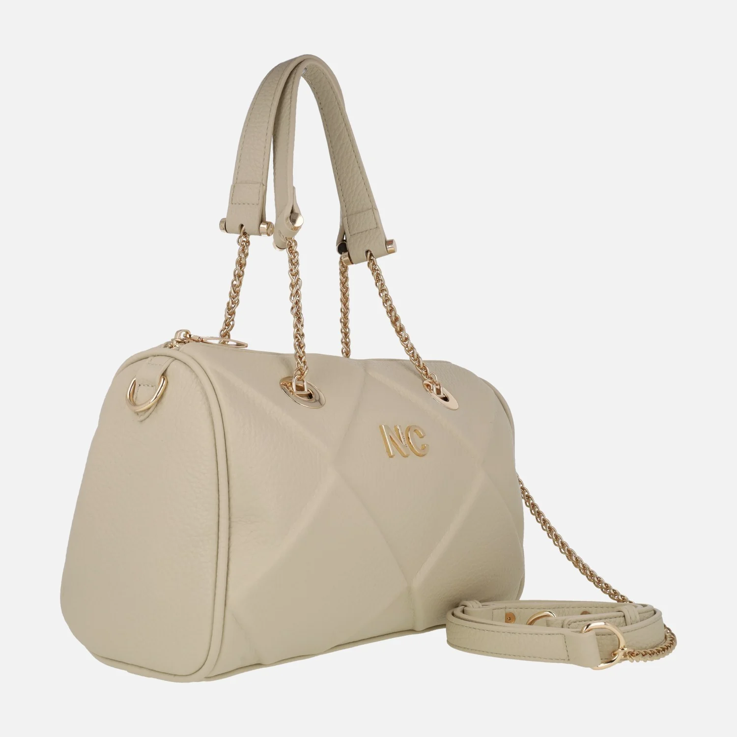 Bolsos Noco con diseño acolchado de rombos estilo bowling - Image 6