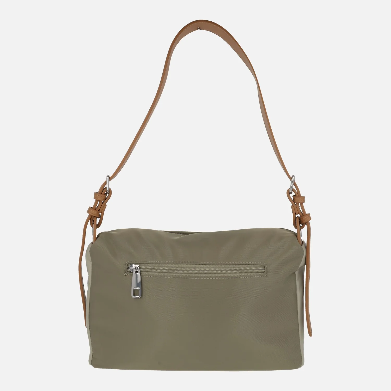 Bolsos para hombro en tejido nylon bicolor Hiedra - Image 4