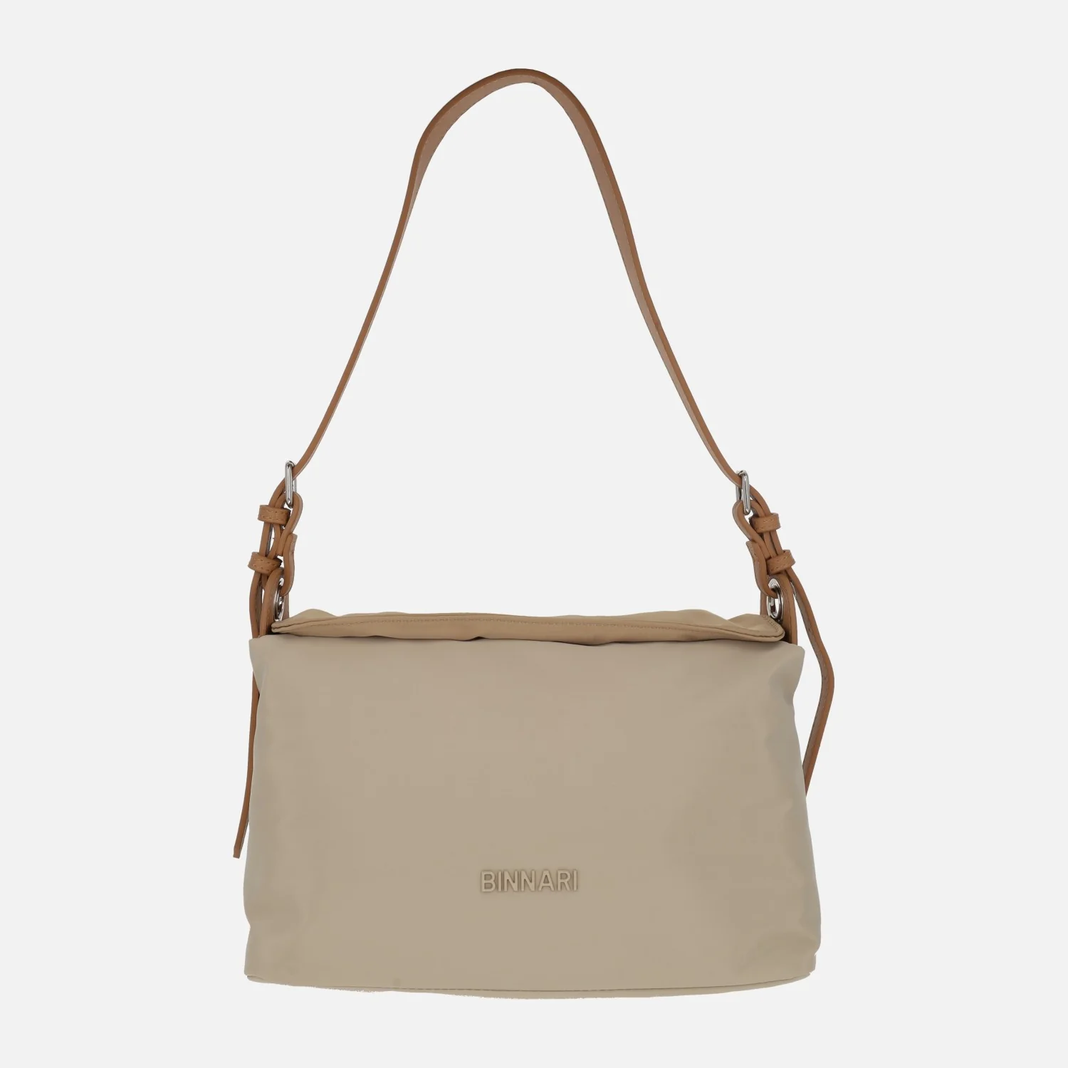 Bolsos para hombro en tejido nylon bicolor Hiedra - Image 5