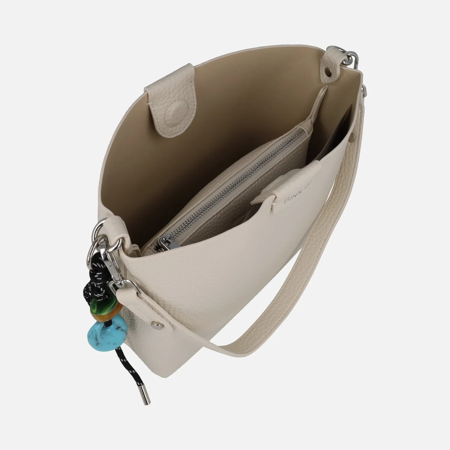 Bolsos para hombro Quila con doble asa y detalle decorativo - Image 4