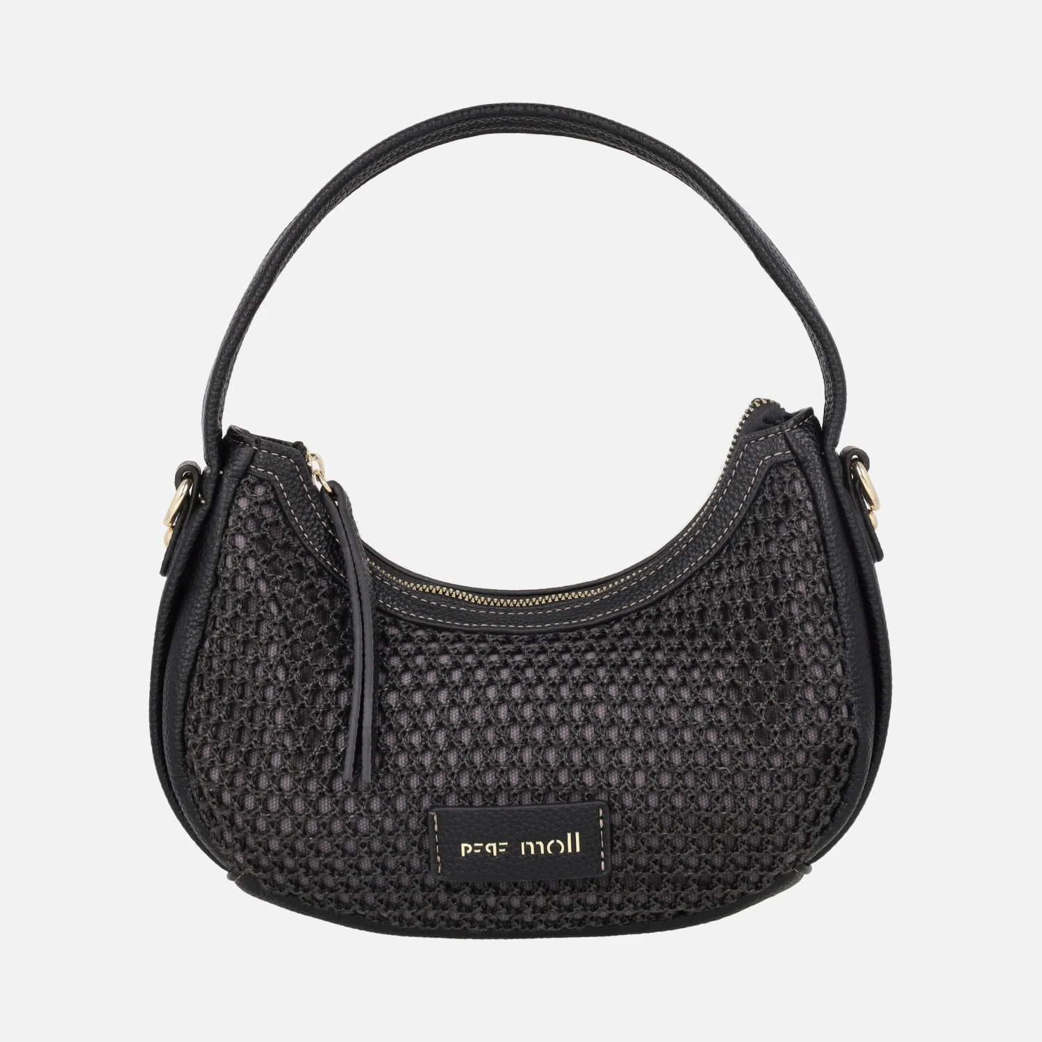 Bolsos pequeños para hombro en tejido con asa bandolera - Image 2