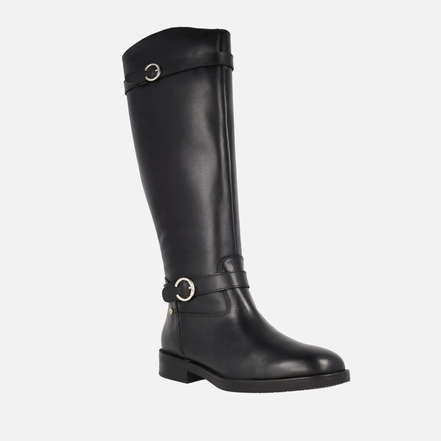 Botas altas de piel con detalle de hebillas Puertollano - Image 6
