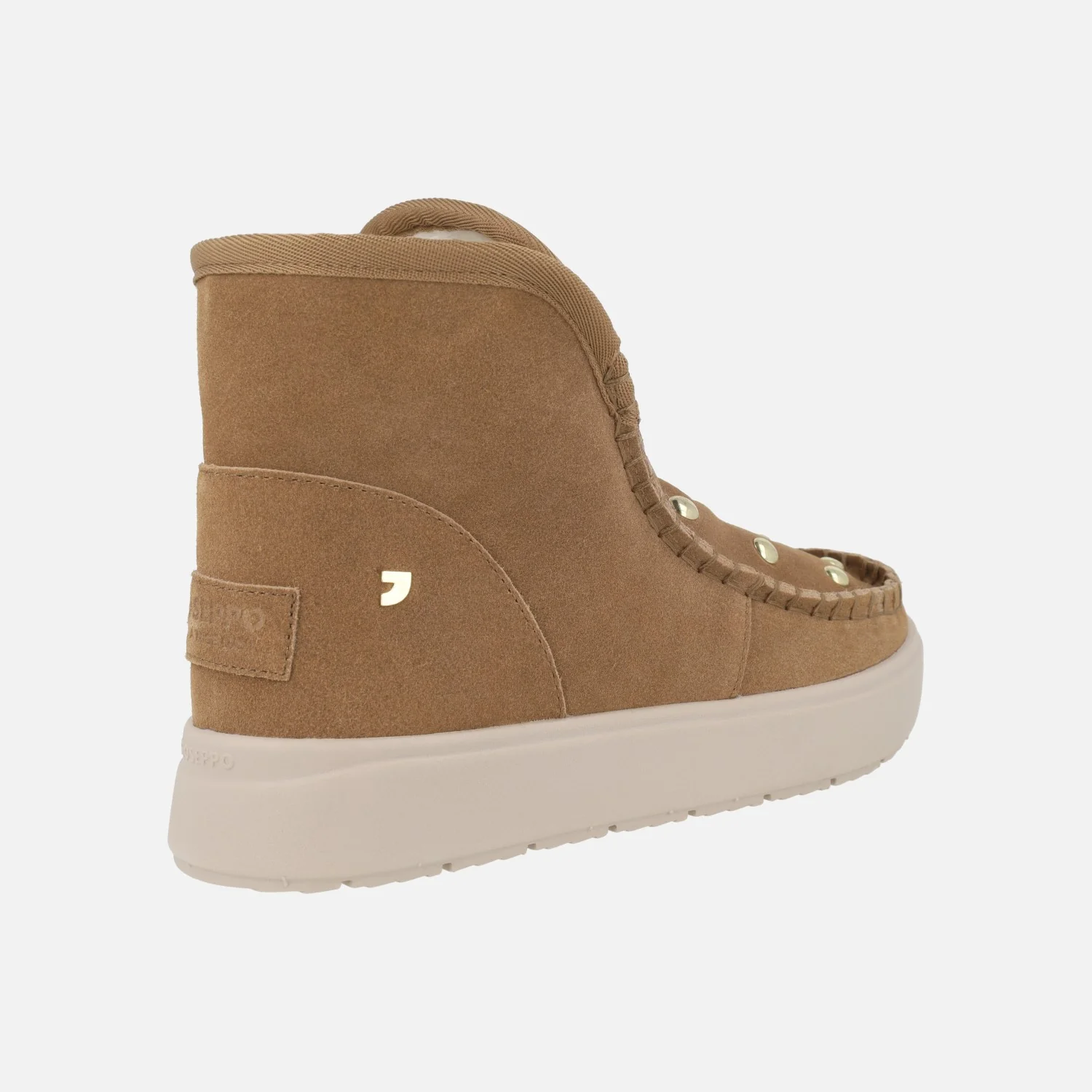 Botas australianas en serraje cuero con tachas doradas - Image 5