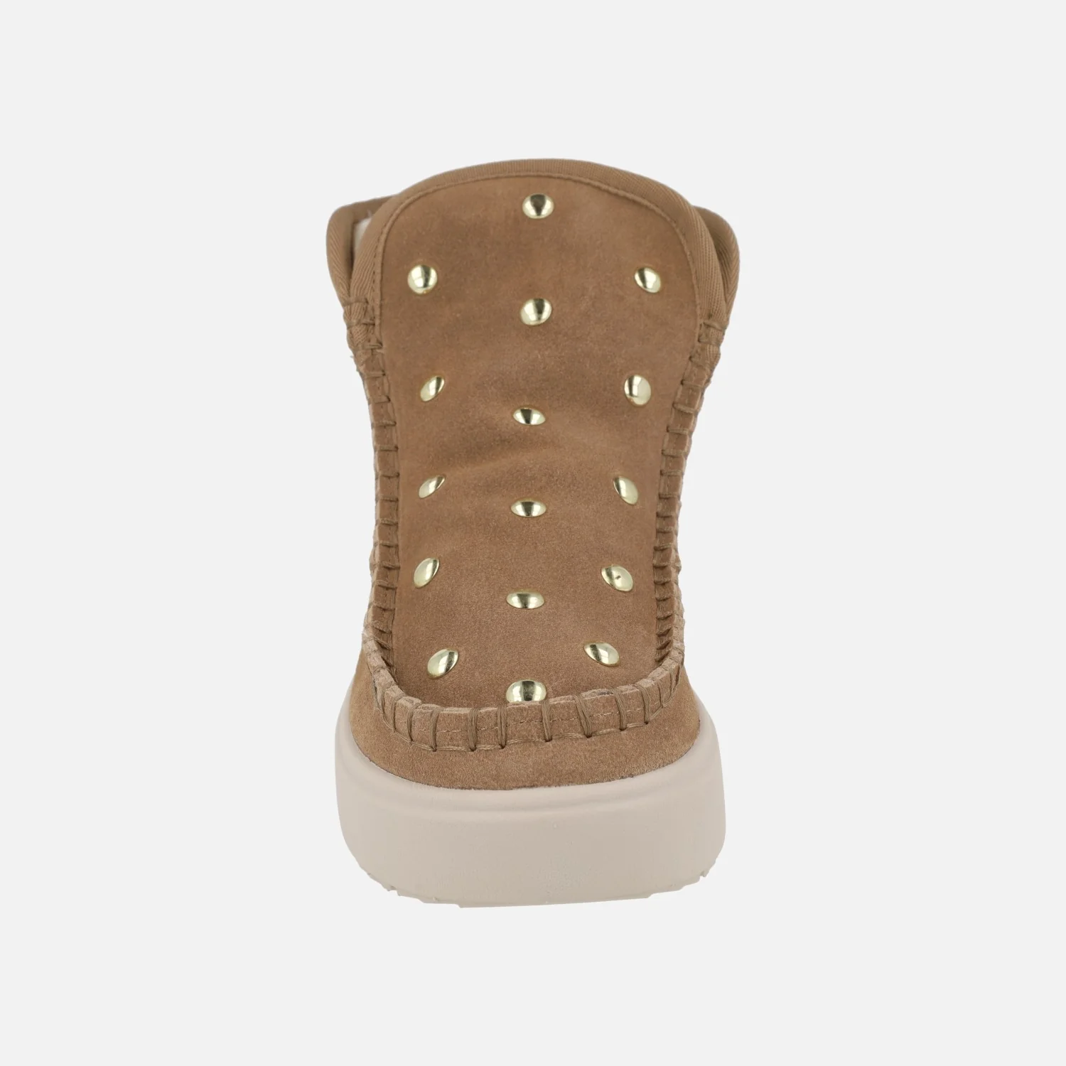 Botas australianas en serraje cuero con tachas doradas - Image 6