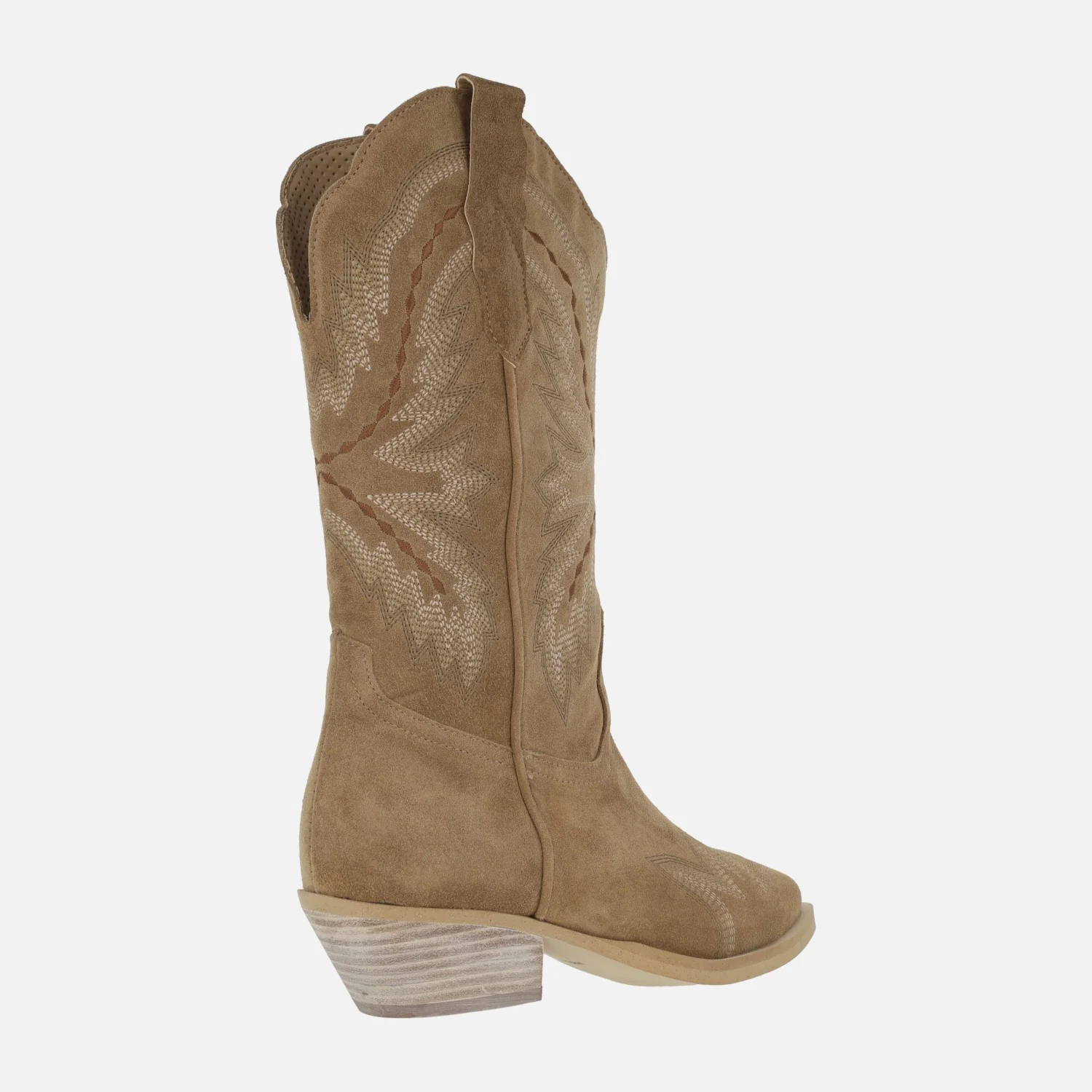 Botas cowboy línea Western de Alpe en serraje cuero - Image 3