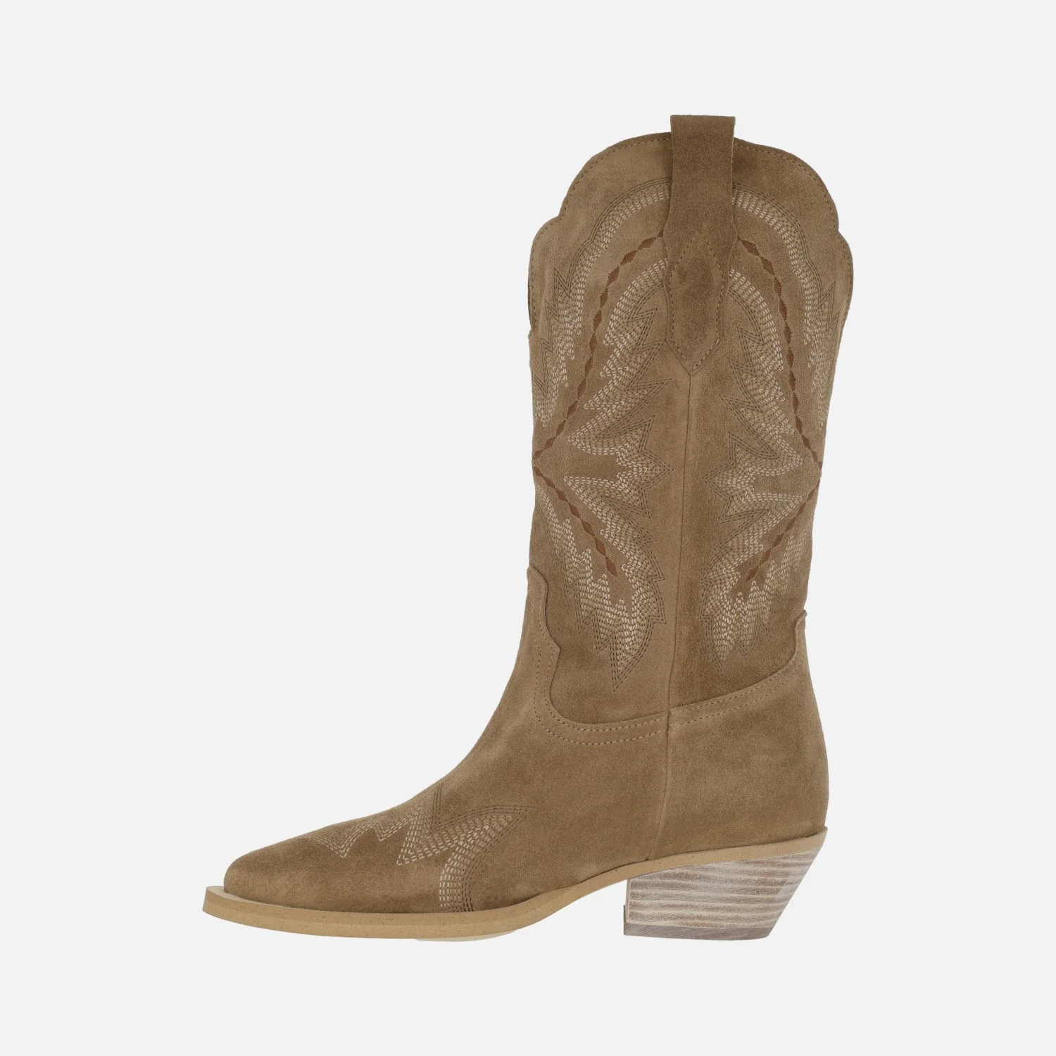 Botas cowboy línea Western de Alpe en serraje cuero - Image 4