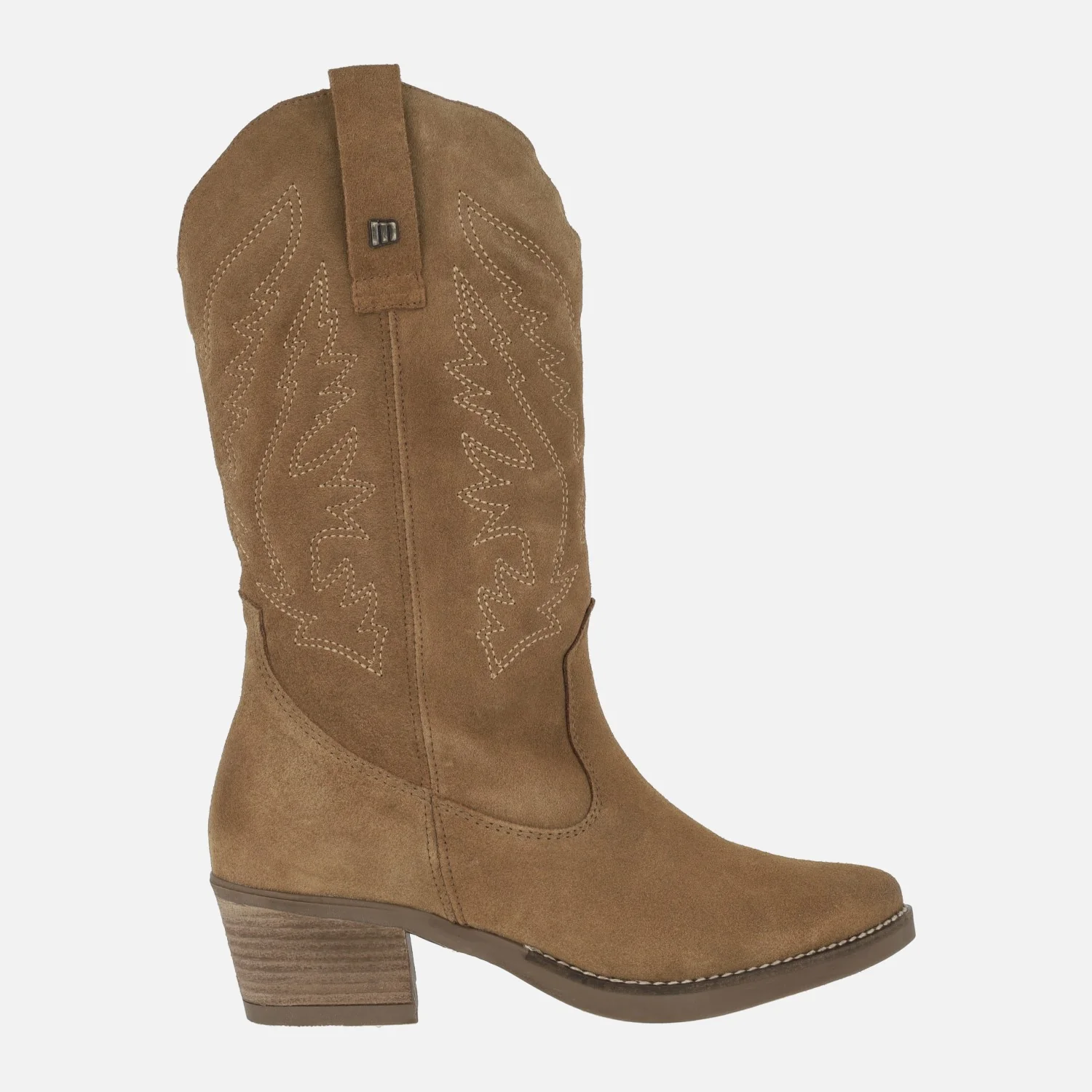 Botas cowboy Teo de piel con bordados - Image 11